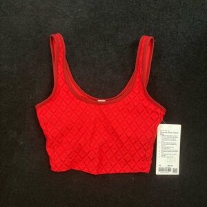 𝐍𝐖𝐓 | Lululemon Textured Mesh Tennis Tank Top